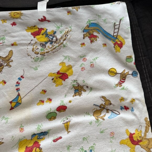 Winnie The Pooh Vintage Baby Receiving Blanket - Picture 4 of 7